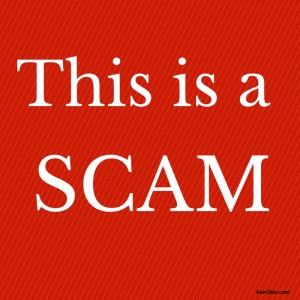 This is a scam, How to spot a scam, Ken Okel Leadership speaker, Productivity expert in Miami Orlando Florida, Conference speaker on Leadership