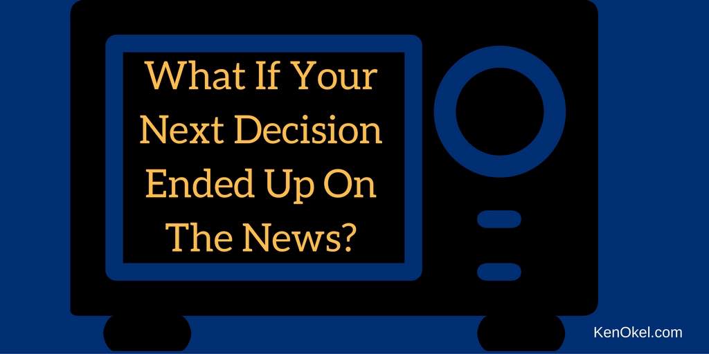 making tough decisions, decisions at work, Ken Okel Professional Speaker in Florida