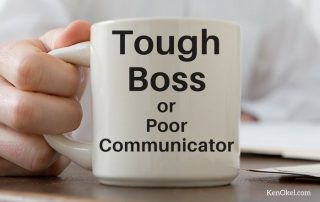 tough boss or bad communicator, Ken Okel Keynote speaker in Florida, Ken Okel professional speaker Miami Orlando