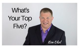 What your top five priorities, productivity tips for leaders, Ken Okel professional speaker, Ken Okel professional speaker in Miami Orlando Florida