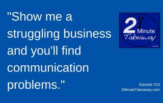 How to Hire Your Next Director of Communications, 2 Minute Takeaway Podcast - Episode 315, Ken Okel, Professional Speaker Keynote speaker in Florida Orlando Miami, Keynote speaker