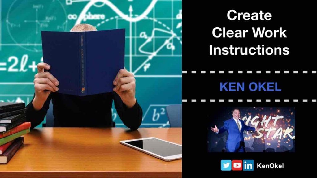 How to Create Clear Work Instructions, Ken Okel, virtual presentation