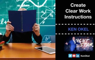 How to Create Clear Work Instructions, Ken Okel, virtual presentation