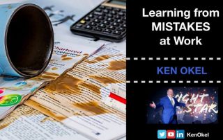 learning from mistakes at work, Ken Okel, virtual presentation