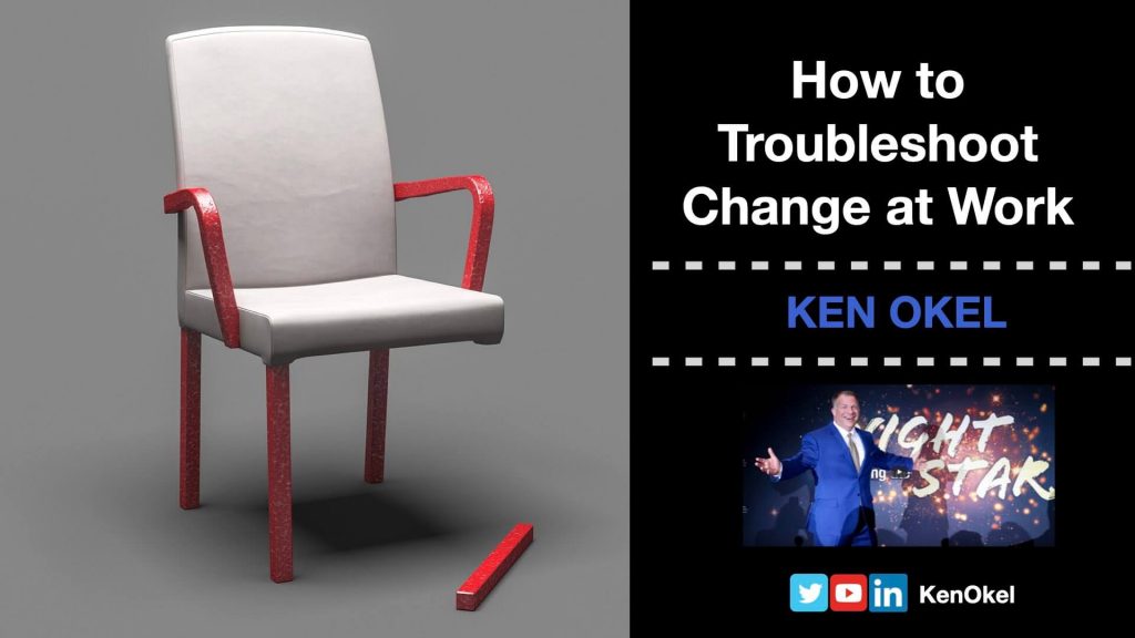 How to Troubleshoot Change at Work, Ken Okel, professional Speaker Orlando Florida Miami