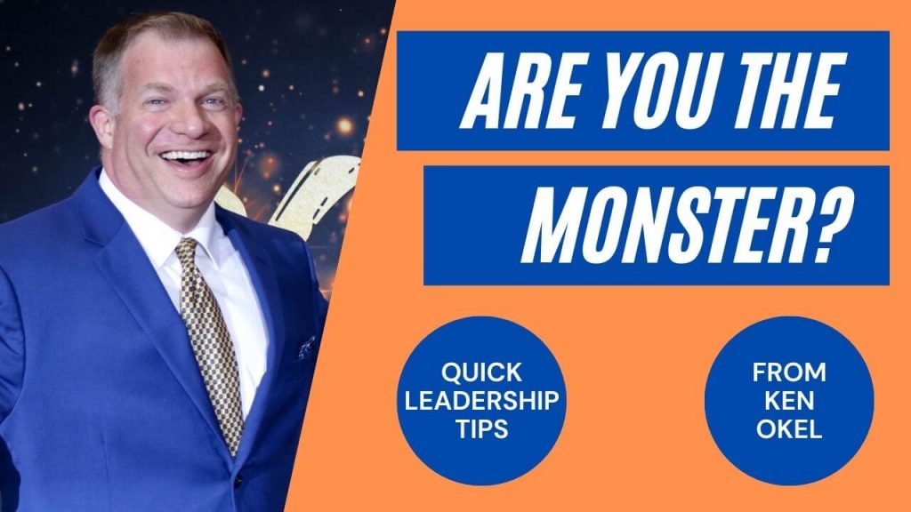 Are You the Monster, Ken Okel, Keynote Speaker Orlando Florida Miami