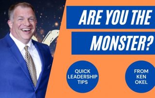 Are You the Monster, Ken Okel, Keynote Speaker Orlando Florida Miami