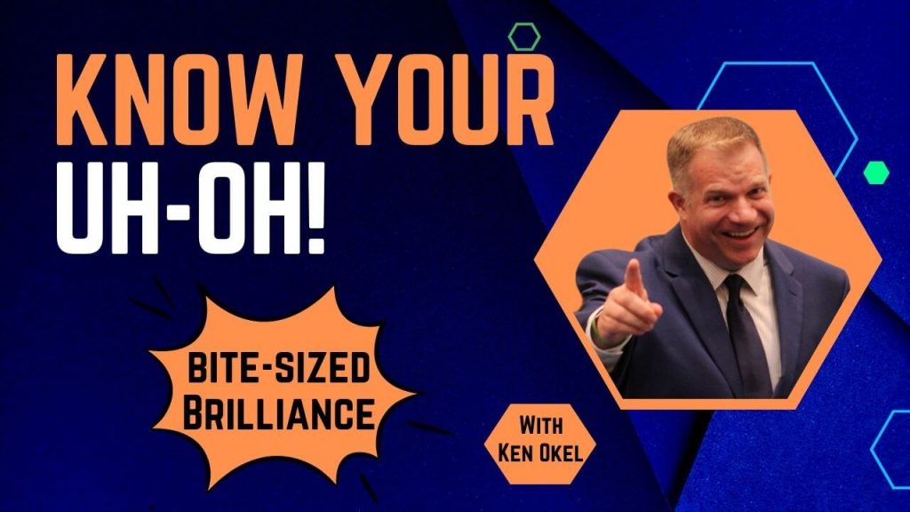 Imagine Your Worst Case Scenario, Bite-Sized Brilliance, Ken Okel, Keynote Speaker Miami Orlando Florida