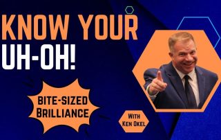 Imagine Your Worst Case Scenario, Bite-Sized Brilliance, Ken Okel, Keynote Speaker Miami Orlando Florida