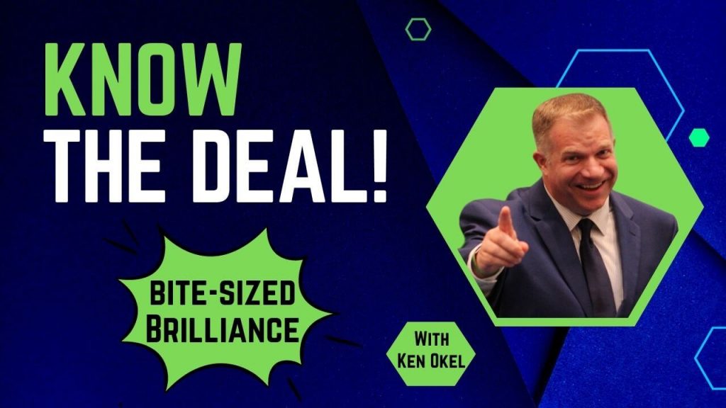 Understand Trade-offs, Bite-Sized Brilliance, Ken Okel, Keynote Speaker Miami Orlando Florida