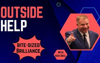 When to Hire a Freelancer, Bite-Sized Brilliance, Ken Okel, Keynote Speaker Miami Orlando Florida