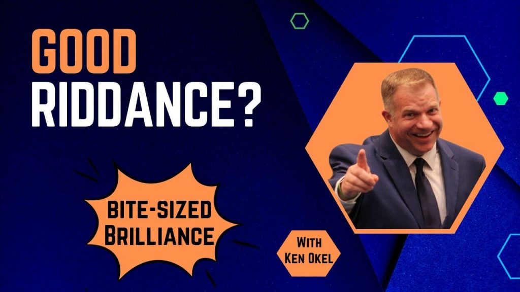 Should You Fire Your Customers, Bite-Sized Brilliance, Ken Okel, Keynote Speaker Miami Orlando Florida