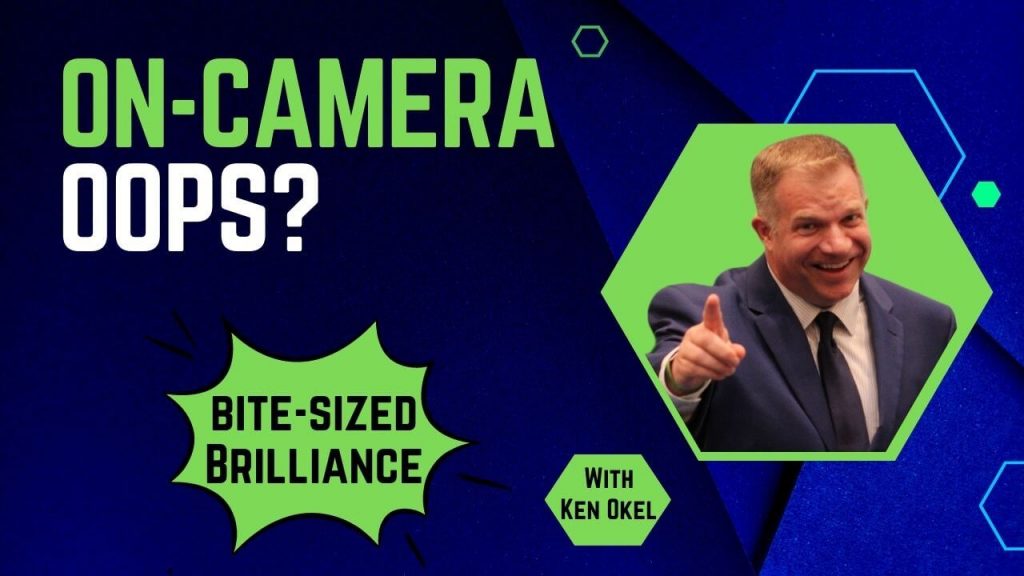 Webinar Presentation Tip, Bite-Sized Brilliance, Ken Okel, Keynote Speaker Miami Orlando Florida