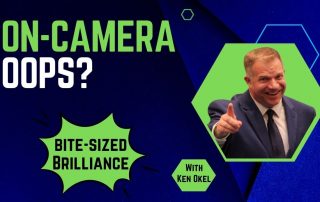 Webinar Presentation Tip, Bite-Sized Brilliance, Ken Okel, Keynote Speaker Miami Orlando Florida