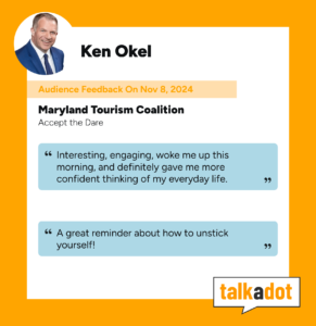 Ken Okel Testimonial Maryland Tourism Coalition