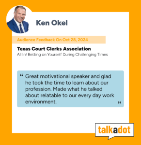 Ken Okel Testimonial, Court Clerks